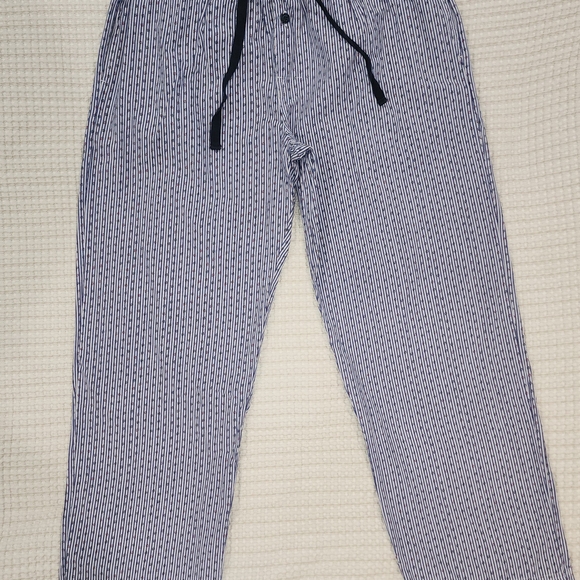 English Laundry Black and White Striped Pajama Pants - Picture 1 of 3